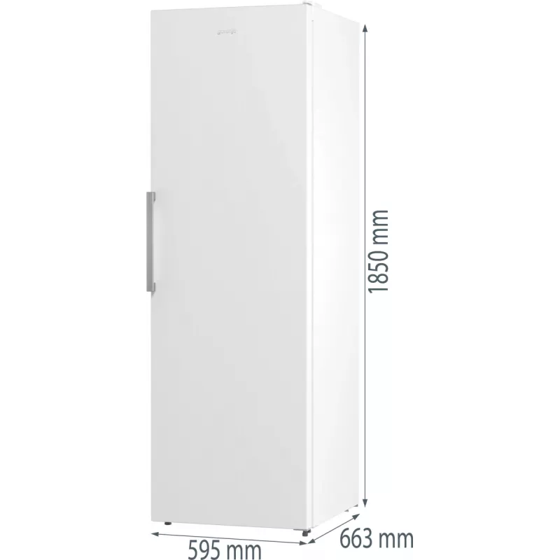 Gorenje Kylskåp R619EEW5 BK070B, 398 L, SN-N, 38 dB, E, Weiß