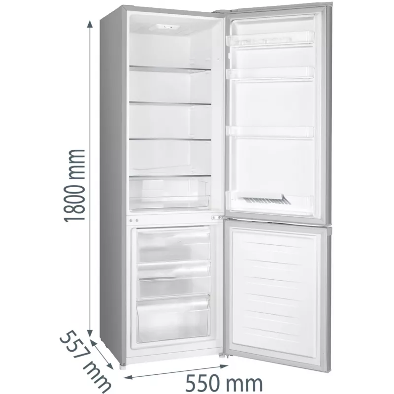 Gorenje HZS28862 RK4182PS4 RL_PRIL, 269 L, N-ST, 39 dB, 3.2 kg/24h, E, Grau