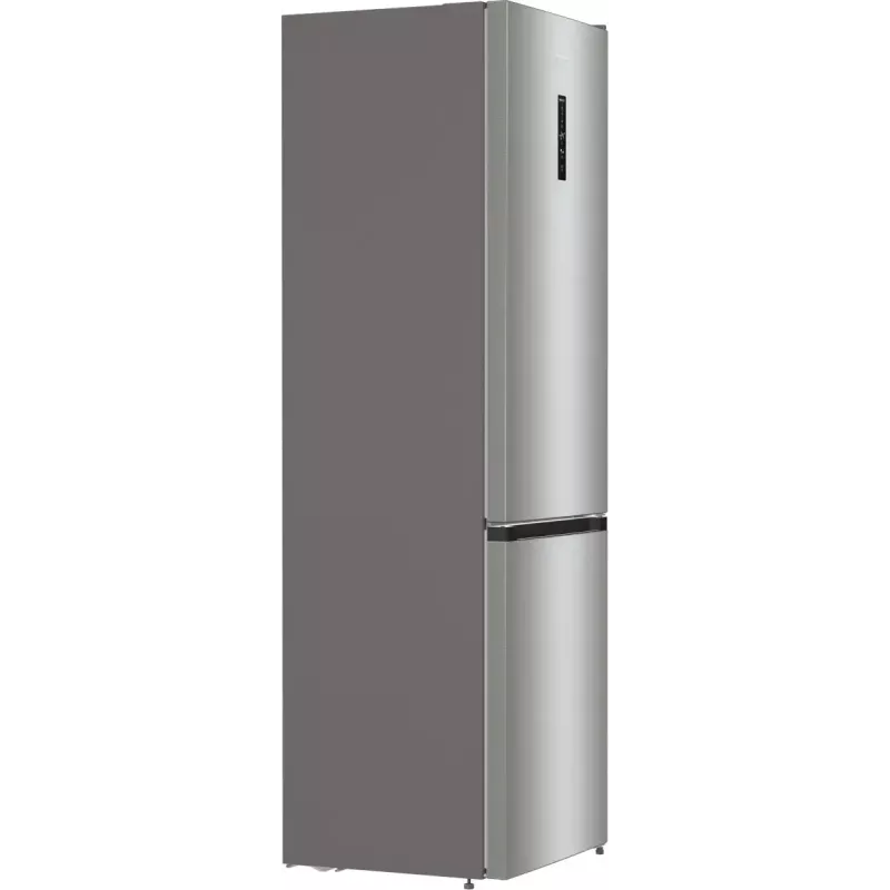 Gorenje NRK620CA2XL4 freistehende Kühl-Gefrier-Kombination, Gefrierfach unten, 331 l (235 l + 96 l), No Frost Plus, Energieklasse C, Grau