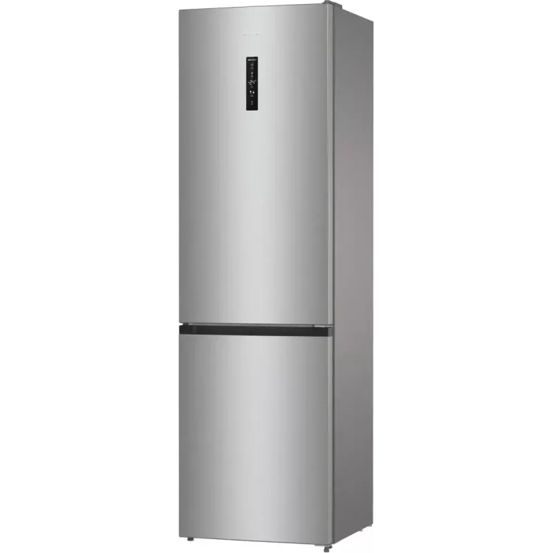 Gorenje NRK620CA2XL4 freistehende Kühl-Gefrier-Kombination, Gefrierfach unten, 331 l (235 l + 96 l), No Frost Plus, Energieklasse C, Grau