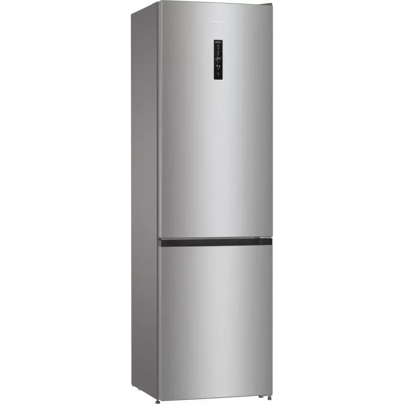 Gorenje NRK620CA2XL4 freistehende Kühl-Gefrier-Kombination, Gefrierfach unten, 331 l (235 l + 96 l), No Frost Plus, Energieklasse C, Grau