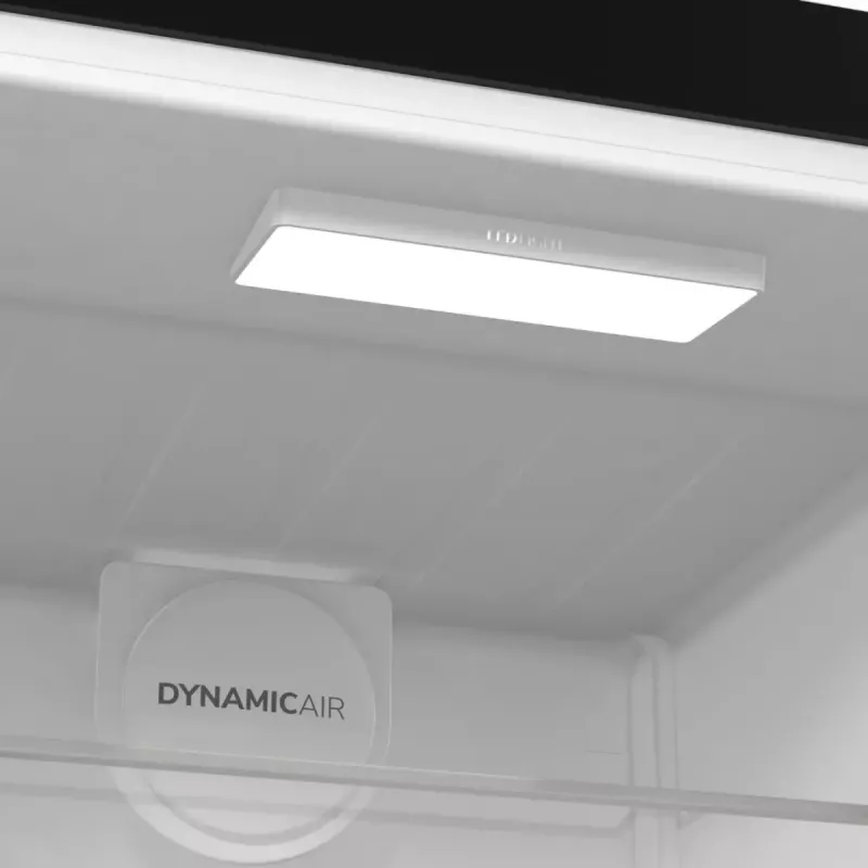 Freistehender Kühlschrank Gorenje R619EABK6, 398 L, schwarz, LED-Anzeige, Klasse E, 1850×595×663 mm