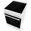 Gorenje GEC5A41WG Freistehender Herd Elektro-Glaskeramik-Kochfeld Weiß