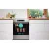 Gorenje GEC5A41WG Freistehender Herd Elektro-Glaskeramik-Kochfeld Weiß
