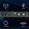 Rack-USV QOLTEC 52286 2 kVA (2000 W) Leistungsfaktor 1,0, rackmontierbar