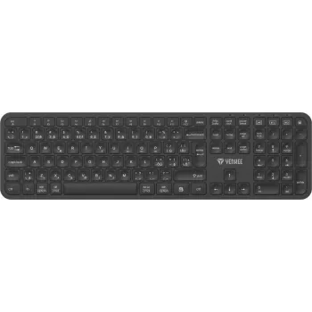 Kabellose Tastatur YENKEE YKB 2050 EGO 2.4G Bluetooth — kompaktes Layout, kabelloser Dual-Modus
