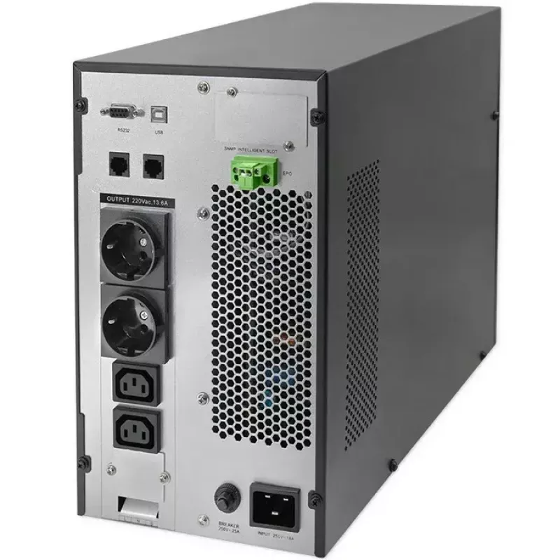 Unterbrechungsfreie Stromversorgung QOLTEC 52282 3kVA Line-Interactive mit LCD-Anzeige