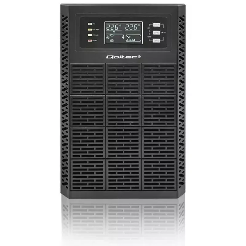 Unterbrechungsfreie Stromversorgung QOLTEC 52282 3kVA Line-Interactive mit LCD-Anzeige