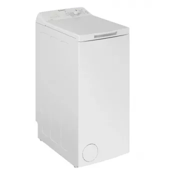 Toplader-Waschmaschine Indesit BTW L60400 EE/N — 6 kg, 1000 U/min, 400×600×900 mm, Weiß