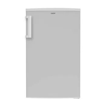 Combi fridge Candy Comfort COT1S45ESH, freistehend, 106 L gesamt (91 L Kühlschrank, 15 L Gefrierfach), Klasse E, Silber