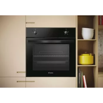 Candy Backofen | FIDC N100/1 | 70 L | Elektrisch | Manuell | Mechanisch | Konvektion | Höhe 59,5 cm | Breite 59,5 cm | Schwarz