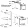 Candy Backofen | FIDC N100/1 | 70 L | Elektrisch | Manuell | Mechanisch | Konvektion | Höhe 59,5 cm | Breite 59,5 cm | Schwarz