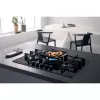 Whirlpool AKWL 728/NB Schwarz Einbau 75 cm Gas 5 Zonen