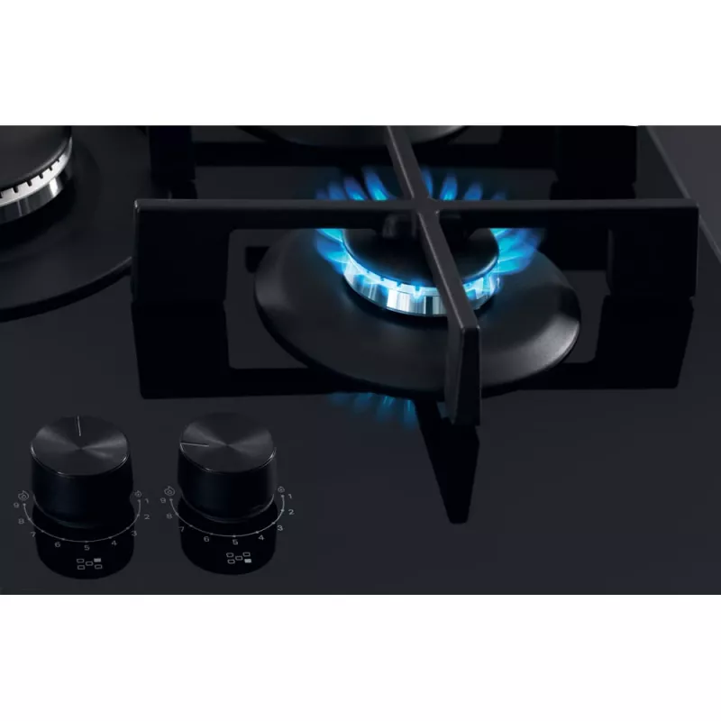 Whirlpool AKWL 728/NB Schwarz Einbau 75 cm Gas 5 Zonen