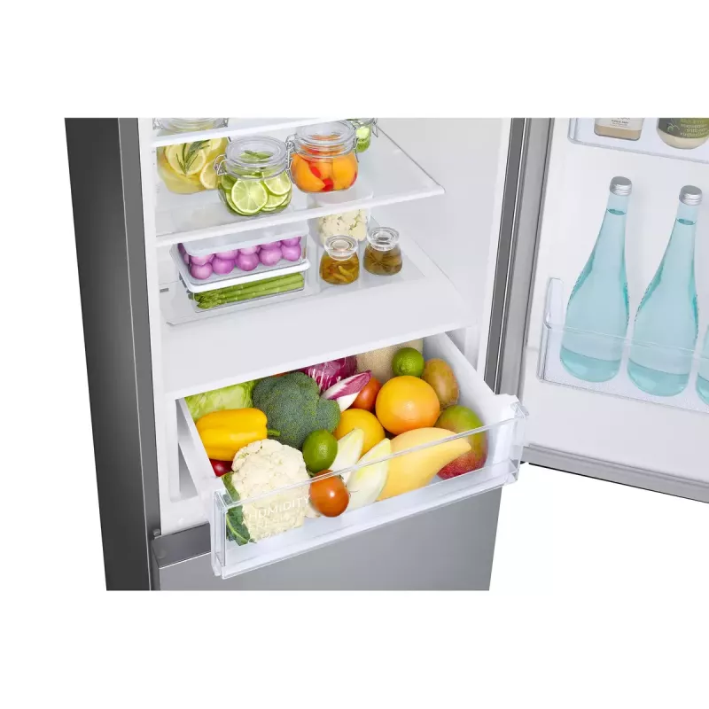 Samsung RB33B612ESA Freistehend 344 L Silber, Edelstahl