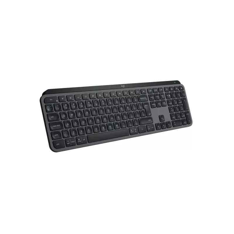 Kabellose Full-Size-Tastatur Logitech Master MX Keys S — Bluetooth, QWERTY, Scherenschalter, LED-Hintergrundbeleuchtung, Graphite