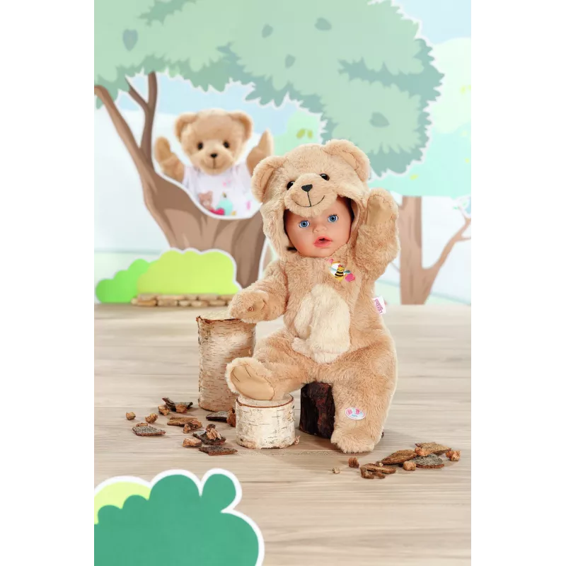 BABY born Bear Suit 43cm Doll playsuit