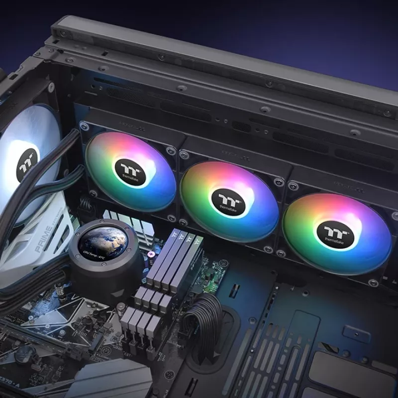 THERMALTAKE Wasserkühlung – TH360 V2 Ultra ARGB Sync All-in-One-Flüssigkeitskühler