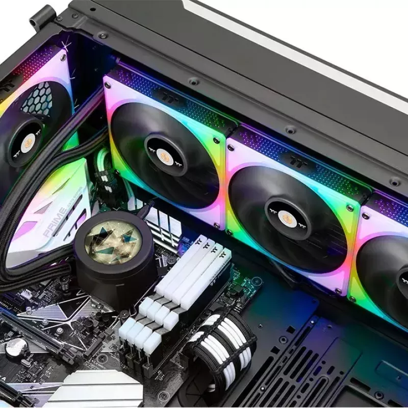 All-in-One-Flüssigkeitskühlung Thermaltake TT Toughliquid Ultra 420 Schwarz 500-2000 RPM
