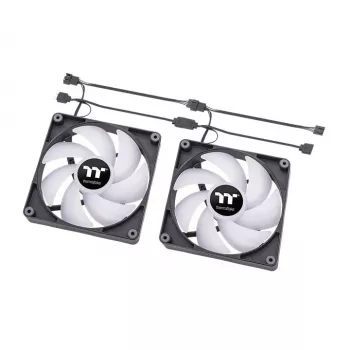 Lüfter Thermaltake CT120 ARGB Sync Schwarz Weiß 500–2000 U/min Hydraulisch