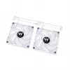 THERMALTAKE PC-Kühllüfter - CT120 ARGB Sync - 12 cm - Weiß - 2er-Pack