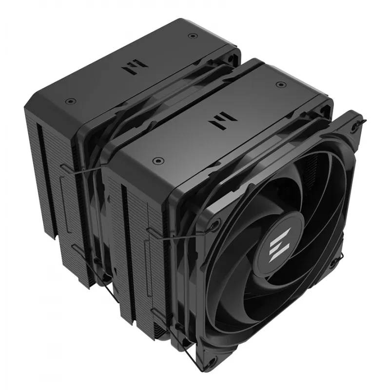 CPU-Kühler ZALMAN CNPS14X Duo Schwarz, Dual-Lüfter 120 mm Kühllösung
