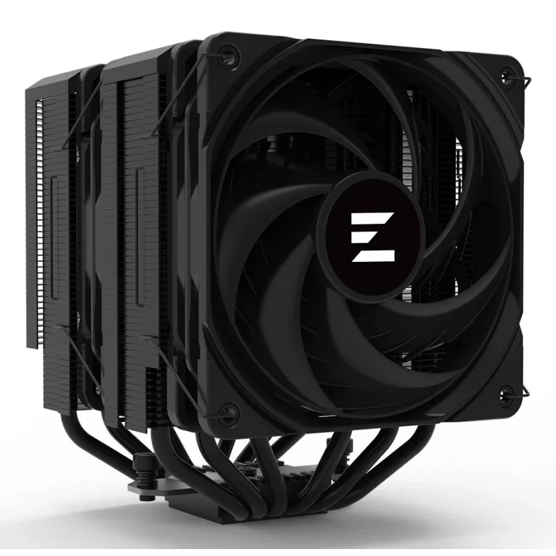 CPU-Kühler ZALMAN CNPS14X Duo Schwarz, Dual-Lüfter 120 mm Kühllösung