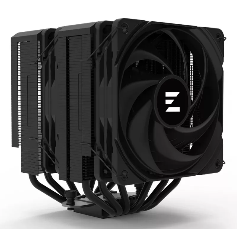 CPU-Kühler ZALMAN CNPS14X Duo Schwarz, Dual-Lüfter 120 mm Kühllösung