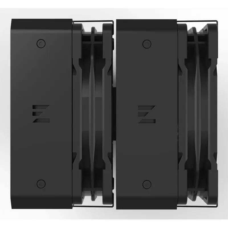 CPU-Kühler ZALMAN CNPS14X Duo Schwarz, Dual-Lüfter 120 mm Kühllösung