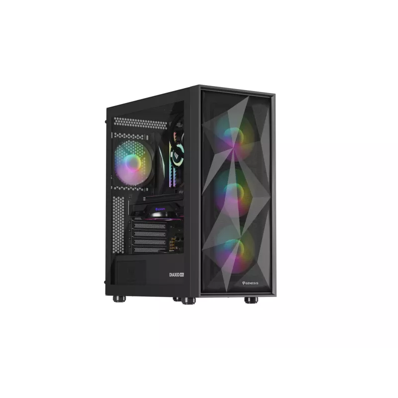 GENESIS Diaxid 605 ARGB Midi Tower Schwarz