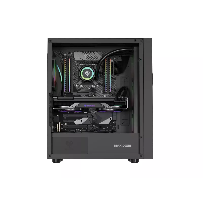 GENESIS Diaxid 605 ARGB Midi Tower Schwarz