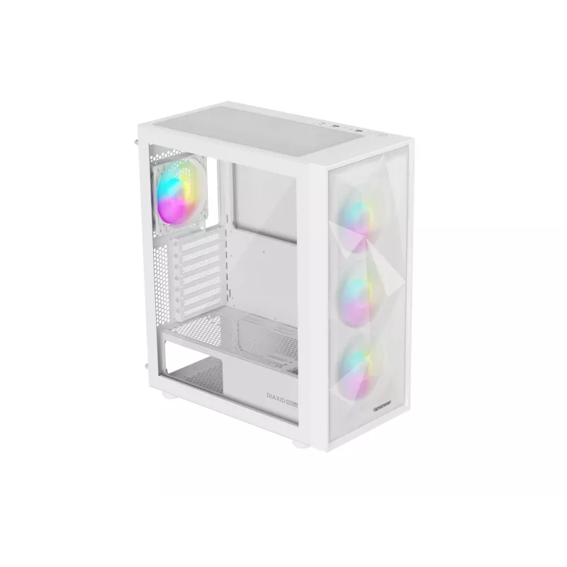 GENESIS Diaxid 605 ARGB Midi Tower Weiß