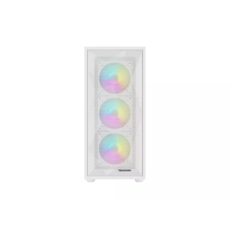 GENESIS Diaxid 605 ARGB Midi Tower Weiß