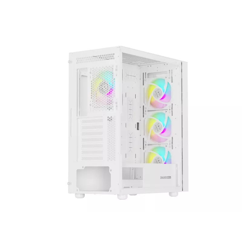 GENESIS Diaxid 605 ARGB Midi Tower Weiß
