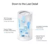 TP-Link BE19000 Whole Home Mesh Wi-Fi 7 System (Tri-Band), Weiß, Intern, Mesh-System, CE: