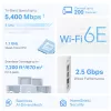 TP-Link AXE5400 Whole Home Mesh Wi-Fi 6E System (Tri-Band), Weiß, DECO XE75 PRO (3-PACK)