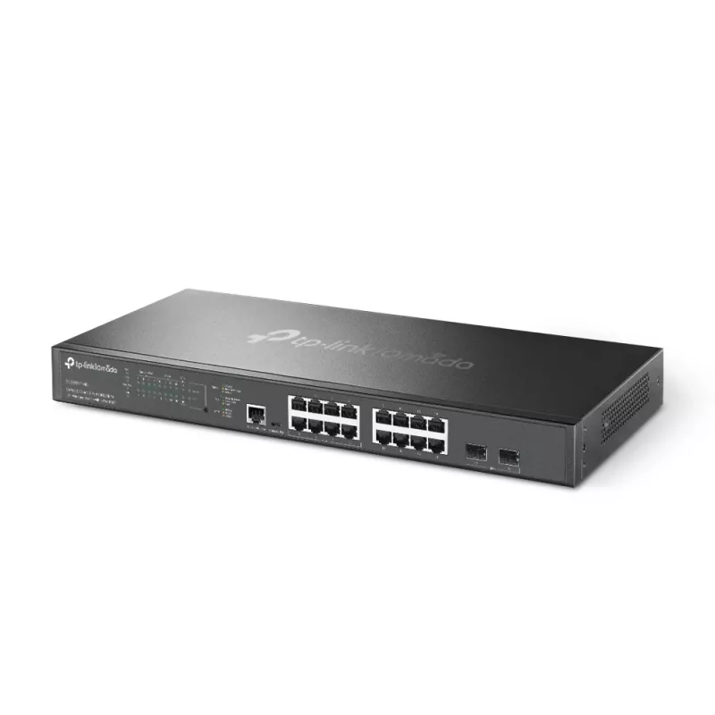 TP-Link Omada 16-Port 2.5G und 2-Port 10GE SFP+ L2+ Managed Switch mit 8-Port PoE+
