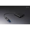 i-tec USB-A/USB-C Dual 4K/60 Hz DisplayPort Video Adapter, 0,27 m, USB Typ-A/USB Typ-C, 2 x DisplayPort, Stecker, Buchse, 3840 x 2160 Pixel