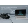 i-tec USB-C/USB-A Metal Charging + data HUB, 15W pro Anschluss, 20x USB-C