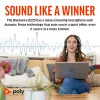 HP Poly Schwarzwire 8225 Stereo USB-C Headset +USB-C/A Adapter