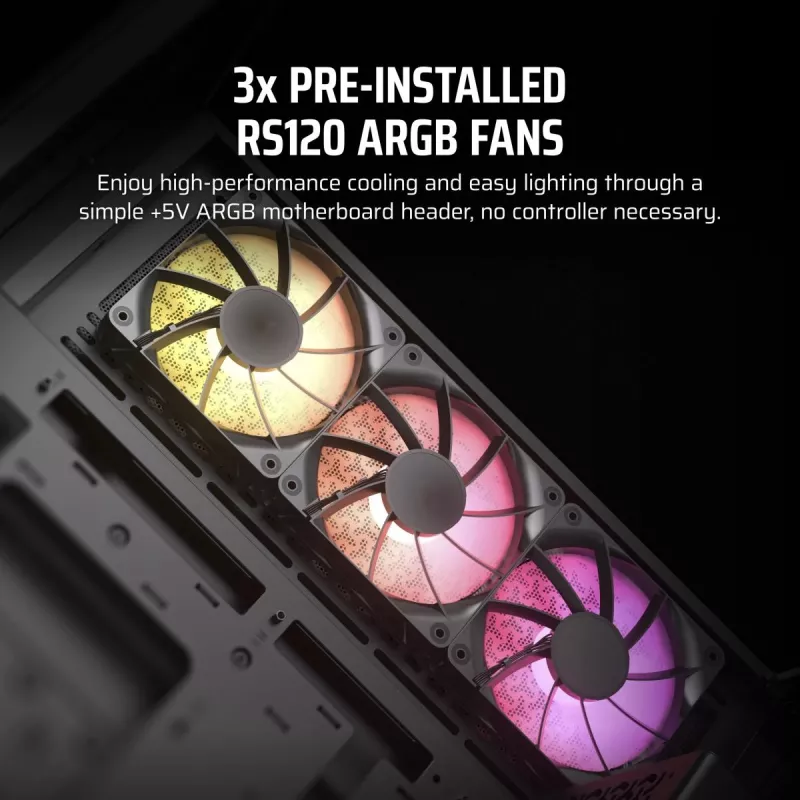 CORSAIR PC-Gehäuse – 3500X ARGB Mid-Tower
