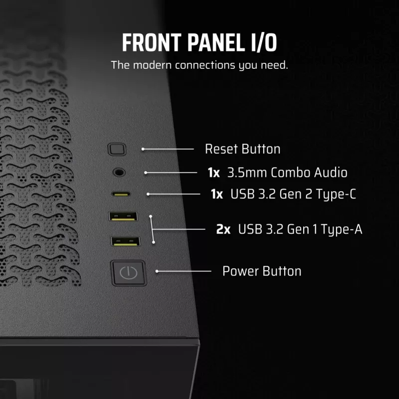 CORSAIR PC-Gehäuse - 3500x Mid-Tower