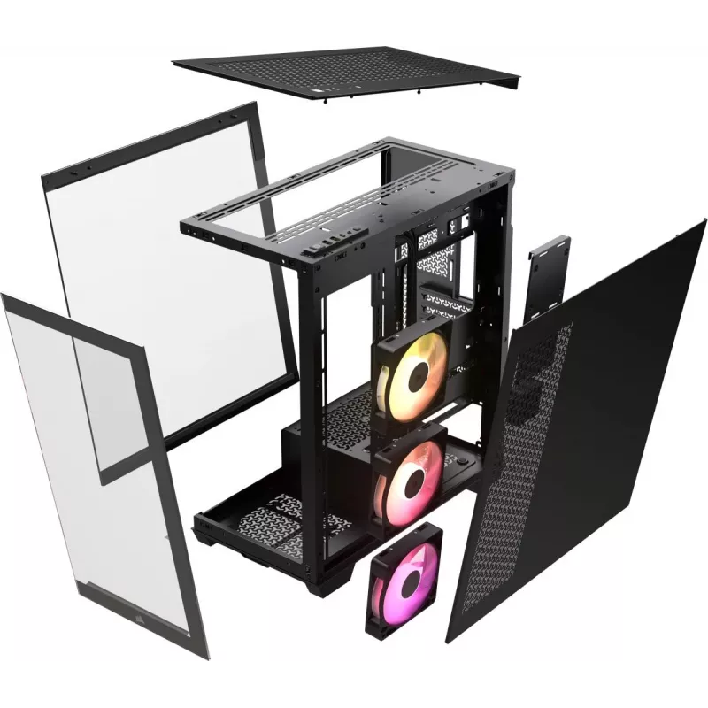 CORSAIR PC-Gehäuse - iCUE LINK 3500X RGB Mid-Tower