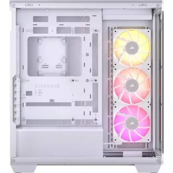 CORSAIR Pc Case - Icue Link 3500x RGB Mid-tower - White