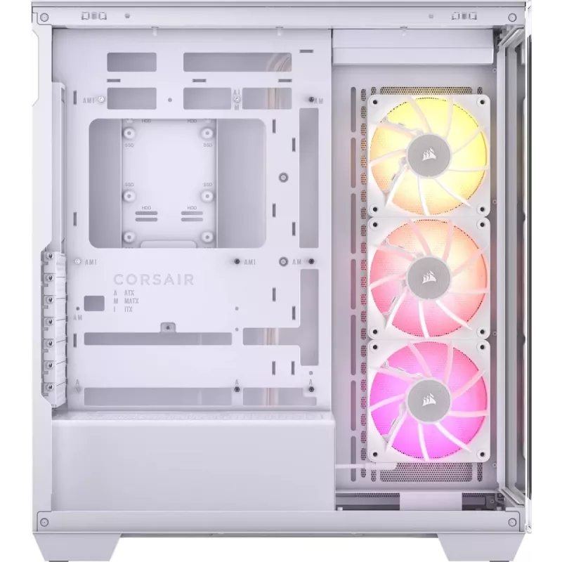 CORSAIR Pc Case - Icue Link 3500x RGB Mid-tower - White