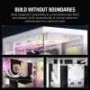 CORSAIR Pc Case - Icue Link 3500x RGB Mid-tower - White