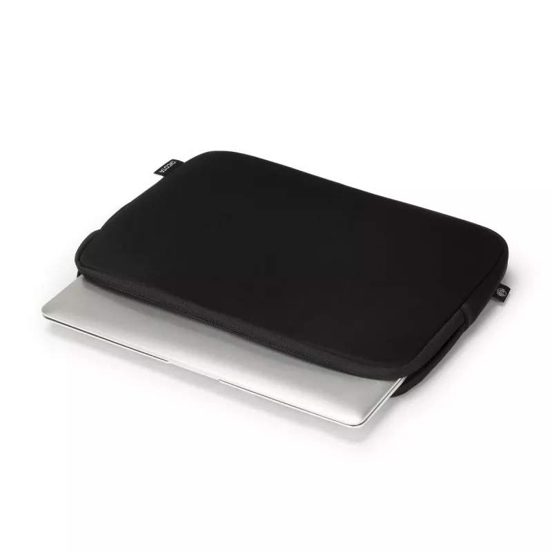 DICOTA Sleeve One - 14-14.1in Notebook Sleeve - Schwarz / Recycled Jersey Fabric