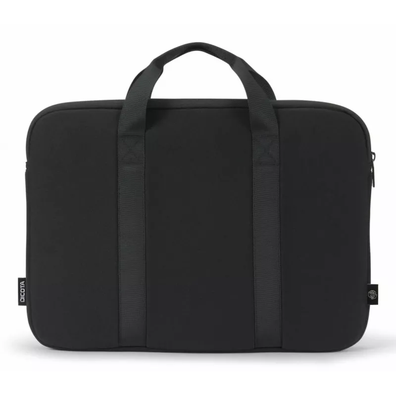 DICOTA Smart Sleeve One – 15-16 Zoll Notebook-Sleeve – Schwarz / Recyceltes Jersey-Material