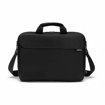 DICOTA Top Traveller One - 15-1713n Notebook-Tasche - Schwarz / 300d recyceltes PET-Polyester