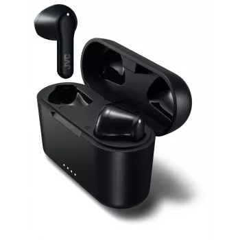 In-ear True kabelloses Headset JVC Stix HAA-3TBU, Bluetooth 5.1, IPX4, 7,5 h (Ohrhörer) / 22 h (mit Ladecase), USB‑C